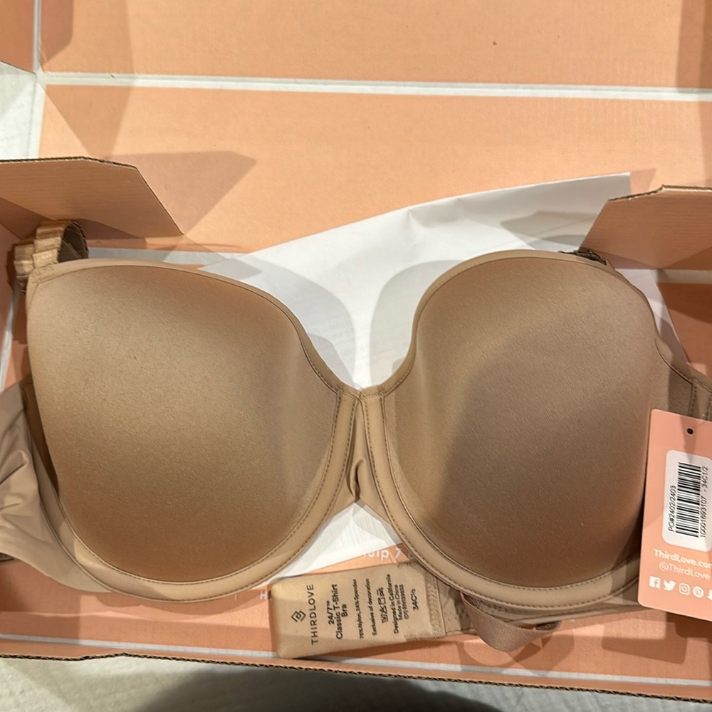 ThirdLove 24/7 T-shirt Bra 34C 1/2